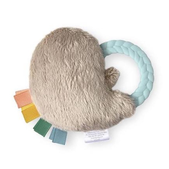 NWT Itzy Ritzy Plush Sloth Ritzy Rattle Pal, 0m+ - Picture 3 of 3